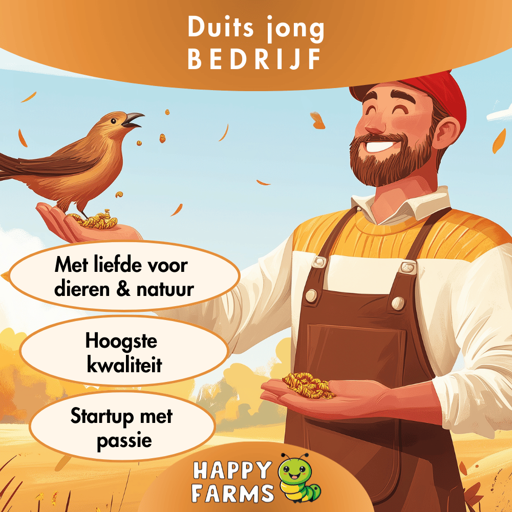 Gedroogde meelwormen